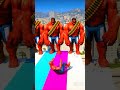 GTA 5 Epic Ragdolls | Spiderman VS  HULK Fails/Jumps Ep.81 #shorts