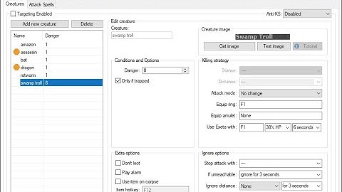 OldBot PRO - Tutorial TARGETING