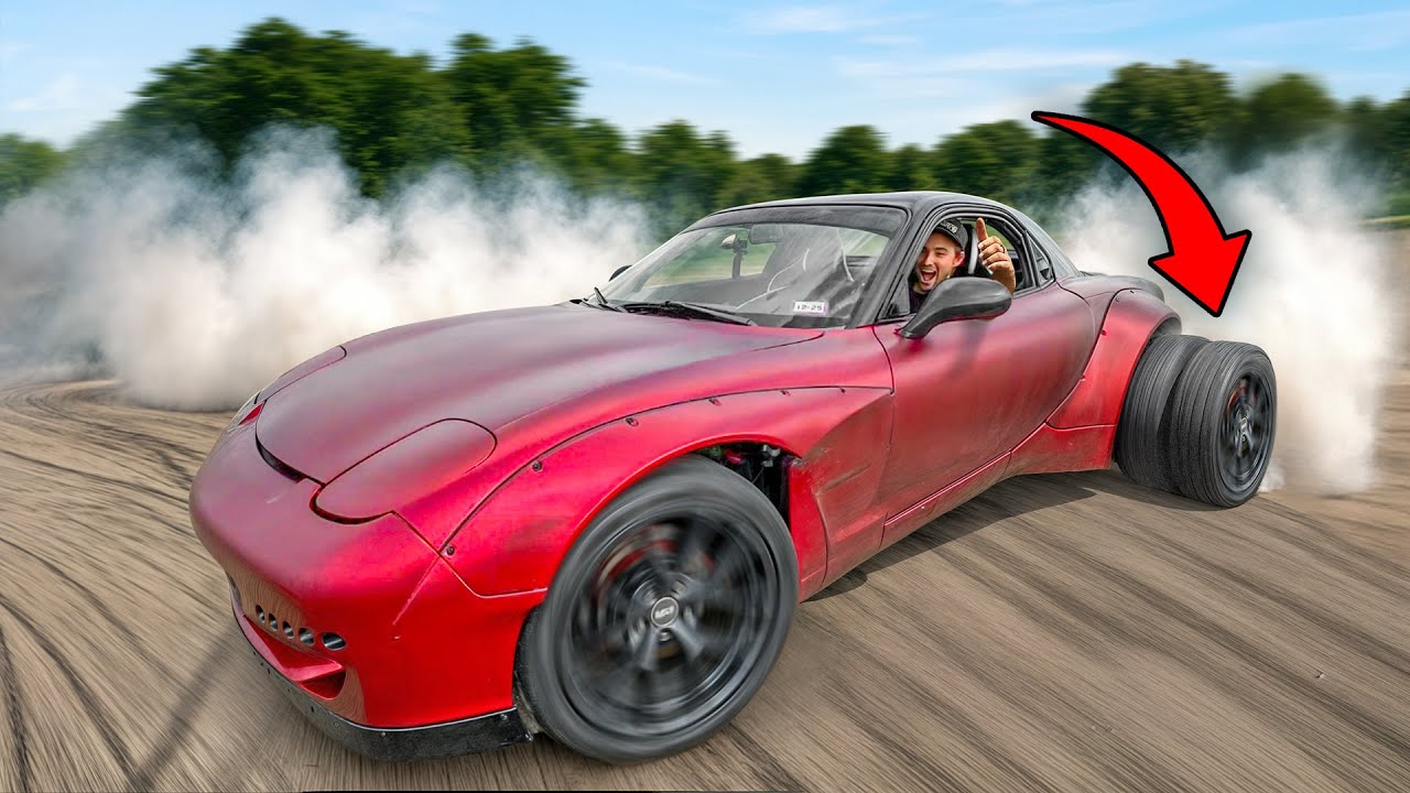 I Put Dually Wheels on my Race Car! - YouTube