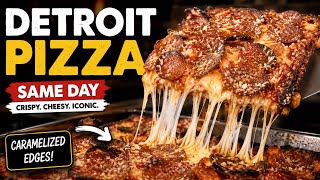 Finally, a Detroit-Style Pizza Recipe You Can Actually Make Tonight