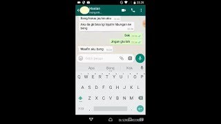 Terbaru 2018 video percakapan sepasang kekasih, 'bikin baper'