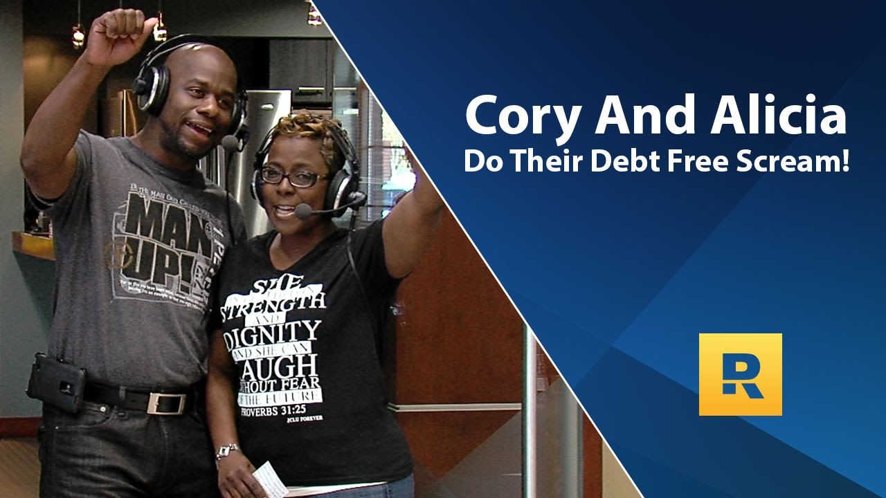 Cory and Alicia’s Debt Free Scream! Paid off ,882 in 30 months.