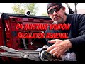 04 mustang power window regulator removal