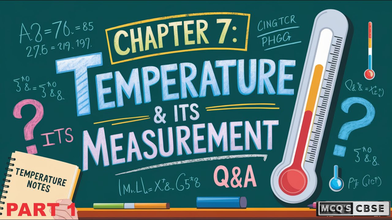 PART 1 CLASS 6 SCIENCE CURIOSITY CHAPTER 7 TEMPERATURE AND ITS ...