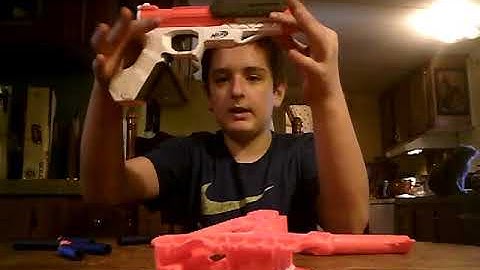 Nerf Sharpfire Review And shooting test