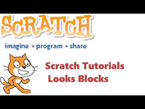 Looks blocks in Scratch