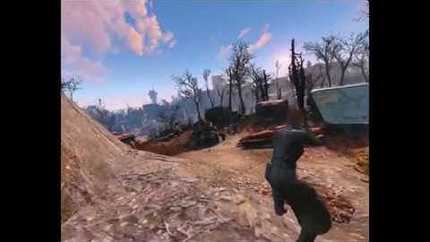 Fallout 4 VR Part 123 - Deposit Weapons for Synths - Single Eye First Time Play