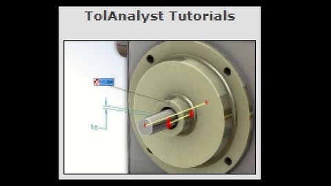 SOLIDWORKS Tutorial "TolAnalyst Tutorials" (Extra3)