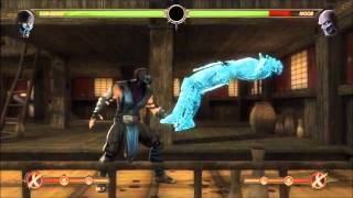 MK9- SUBZERO AIR FREEZE 56% DAMAGE