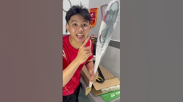 Unbox vợt cầu lông #badminton #caulong #pothichdanhcau