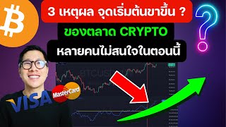 ตลาดกระทิงกลับมาแล้ว ? 3 เหตุผล จุดเริ่มต้นขาขึ้น ? กราฟ BITCOIN และ เงิน BREAK!!