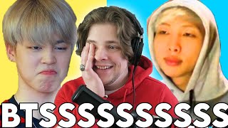 NON KPOP Fan Reacts to BTS Funny Moments for the First Time 2