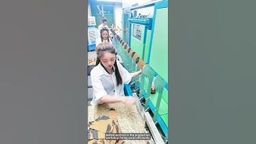 Skilled workers in the production workshop fitting socks efficiently.#amazing #work #workers