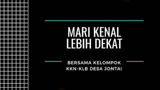 Profil Anggota Kelompok Kkn-Klb Desa Jontai