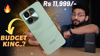 iQOO Z9x Review | At Just Rs 11,999/- ⚡️ | 6000 mAh Battery | 44W Flash Charge ?