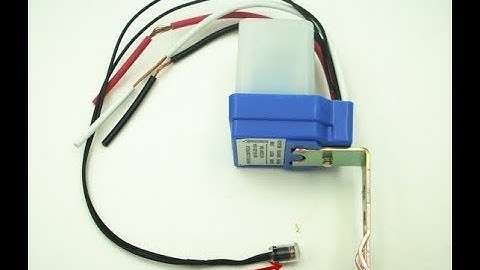 Cảm biến ánh sáng AS10 10A 12V Sensor ngoài