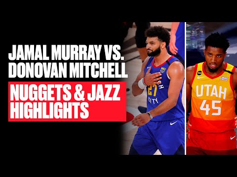 Jamal Murray And Donovan Mitchell Went At It | Nuggets vs. Jazz Highlights