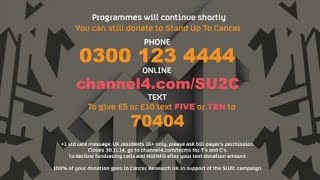 Celebrity Channel 4's Stand Up to Cancer - Technical Fault - 14th October 2014 Profile