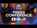 VNL Press Conference Men&#39;s Week 3 | Chiba, Japan