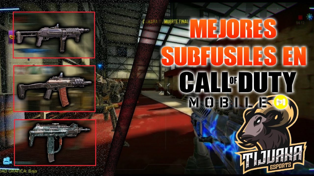 Los 3 Mejores Subfusiles de CoD Mobile [] COD MOBILE #1 - YouTube