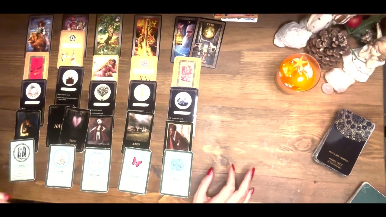Aklımdaki Kişinin Seninle İlgili Amacı Nedir? Güncel Enerjilerde Hayatında Neler oluyor? #tarot