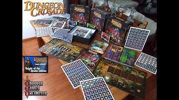 Dungeon Crusade - Part II: A look at the final production editions and add-ons for the game