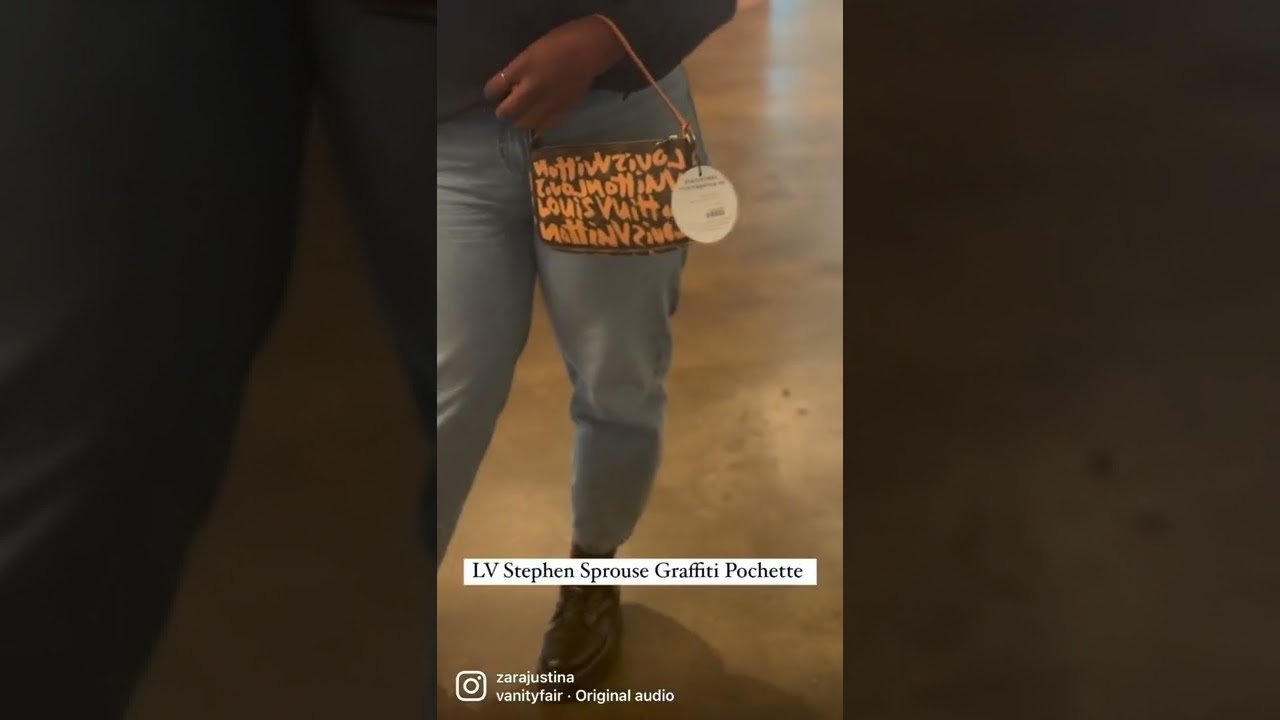 Louis Vuitton Stephen Sprouse Graffiti Pochette Accessoires Bag – I MISS  YOU VINTAGE