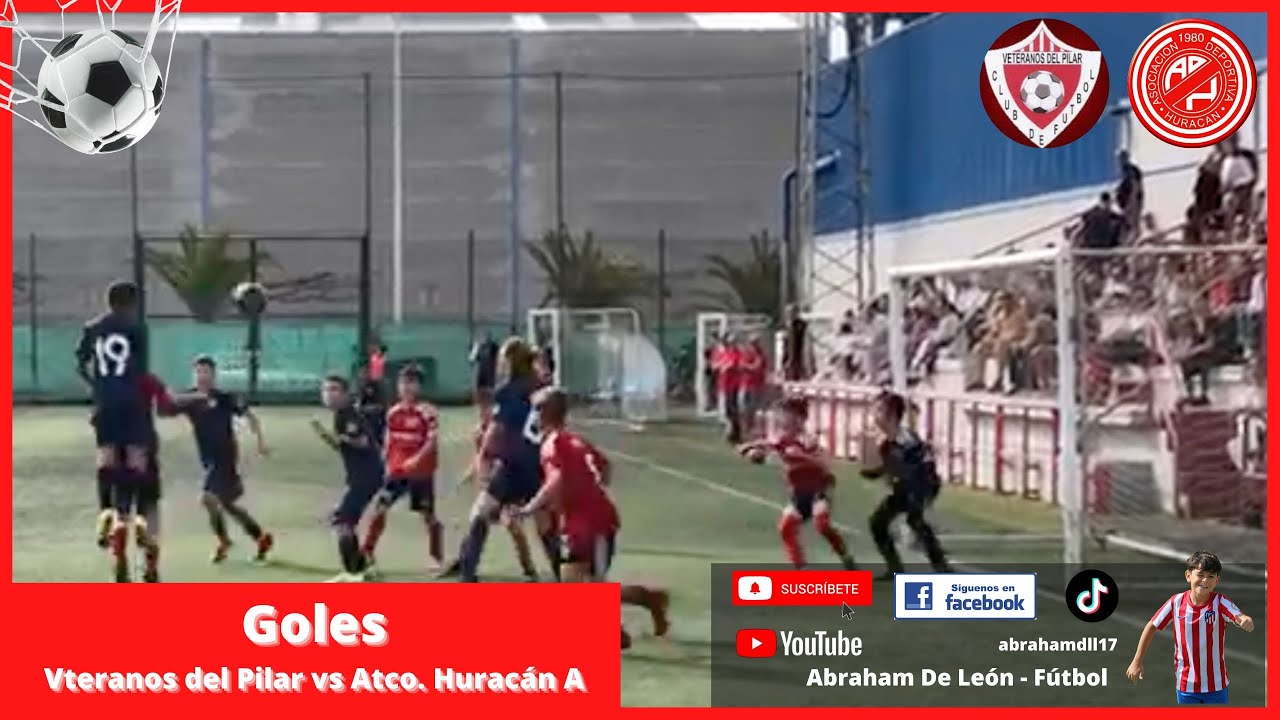 Goles - Veteranos del Pilar A vs Atco. Huracán A