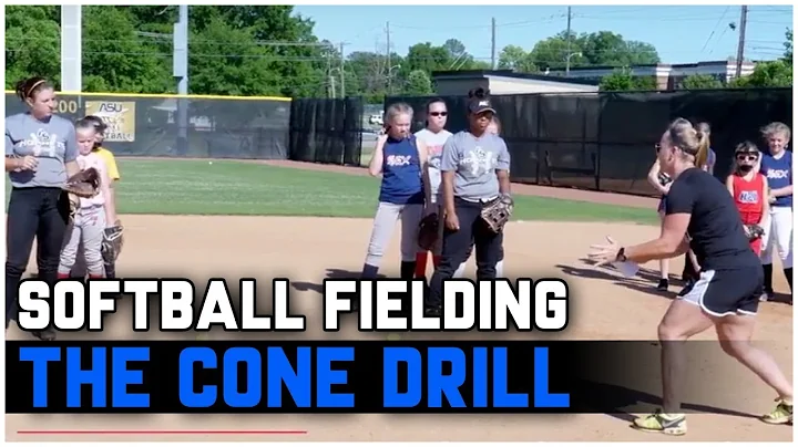 Youth Softball Fielding - The Cone Drill - Coach C...