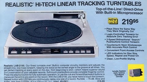 Reviving a linear tracker, the Realistic LAB 2100