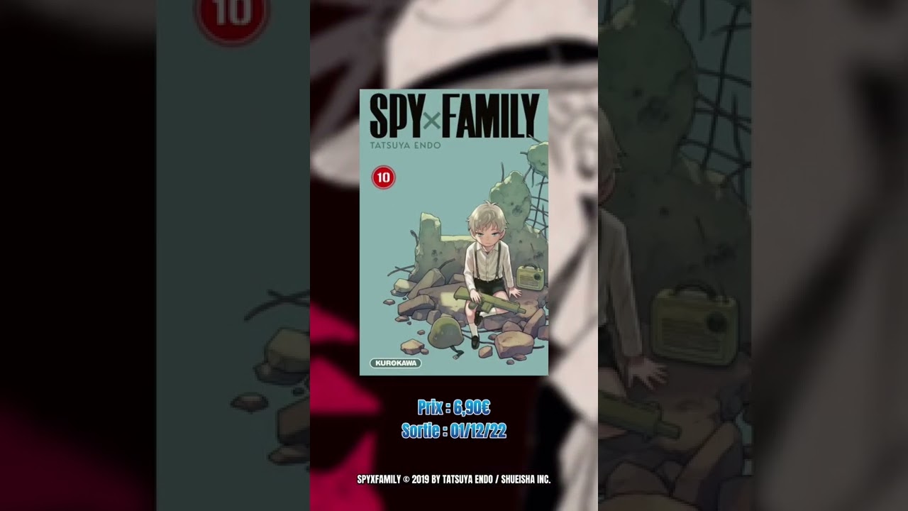 Sortie Spy X Family Tome 10