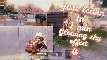 How To Add Sky Glow | Kinemaster Tutorial