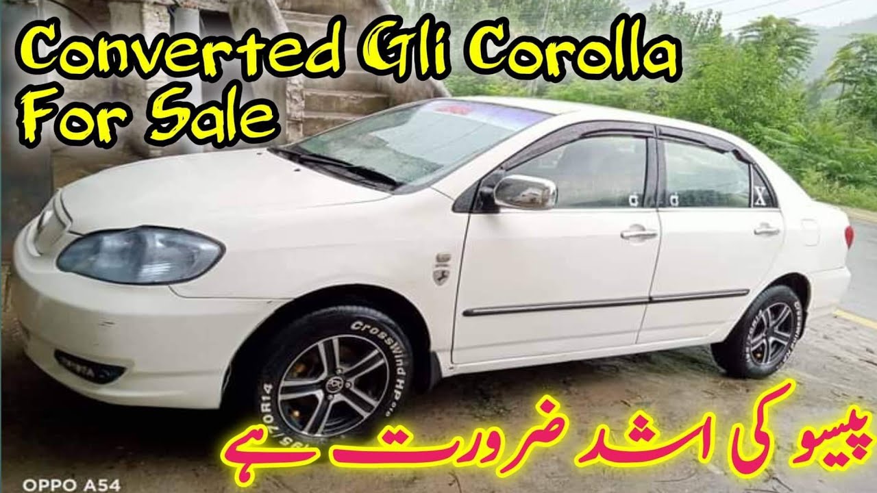 Used zli corolla for sale low budget car for sale Peshawar Motors