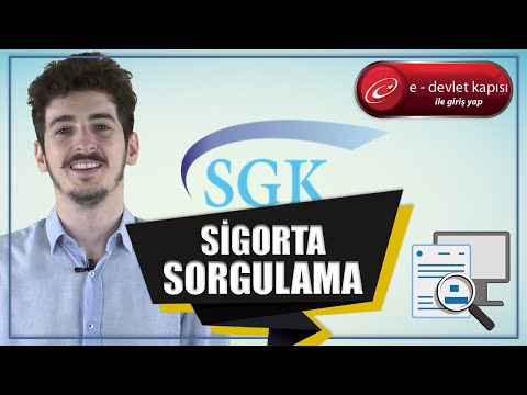 e-Devlet Sigorta ve Hizmet Dökümü Sorgulama