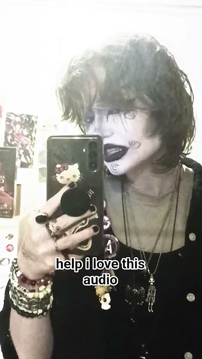 XD #alt #silly #makeup #lipsync #gothic #alternative