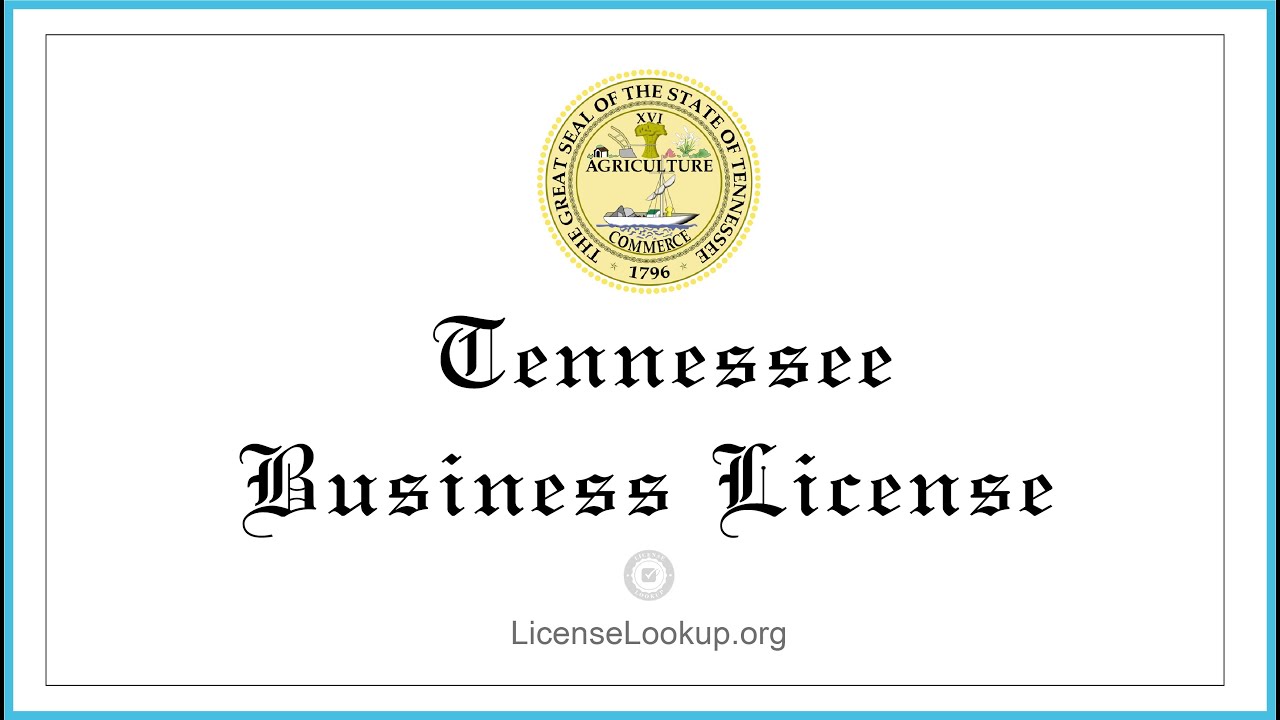 tennessee business license lookup