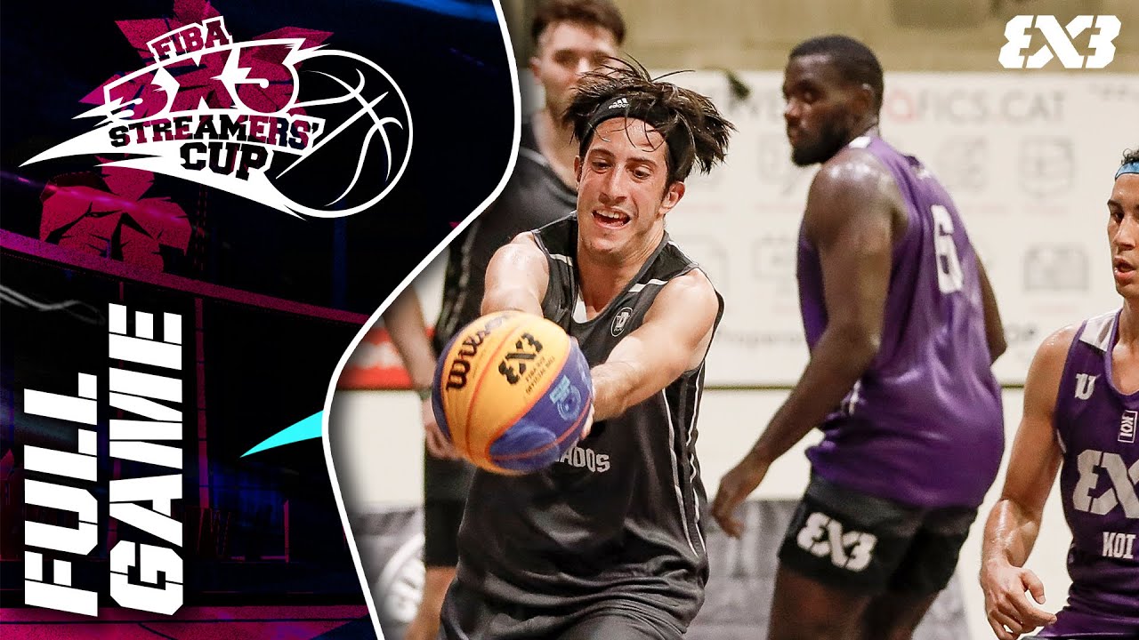 DRAFTEADOS v KOI | Full Game | Ibai Llanos x FIBA 3x3 Streamers' Tournament 2022