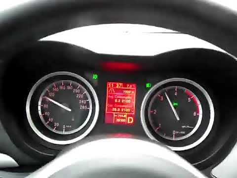 Alfa Romeo 159 1.9 JTDm 150 HP, POV Highway Autobahn Test Drive