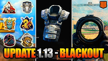 Merit Update, Armor Changes, Weapon Balance! | COD BO4 UPDATE 1.13 - Blackout Tuning Changes