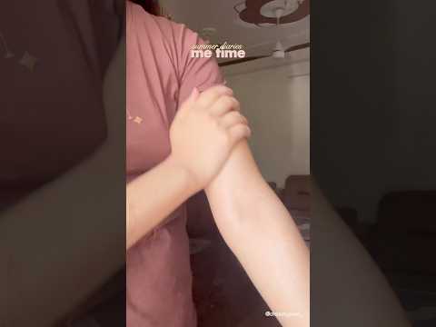 Summer diaries ep 5 : me time 🌸 #shorts #morningroutine #aesthetic #dayinmylife #fyp #girl