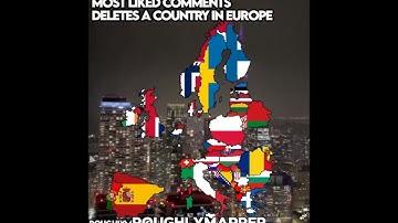 most liked comments deletes a country in Europe part 8 #mapper #mapping #geographymapping