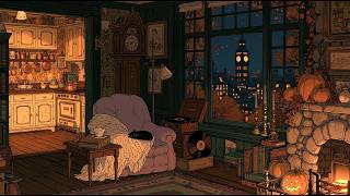 It's a Rainy Autumn Night and you're sitting by the Window Listening to 1940s jazz screenshot 4