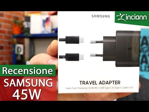 Perché il caricabatterie Samsung Travel Adapter 45W PD è più lento del 25W col Note10+