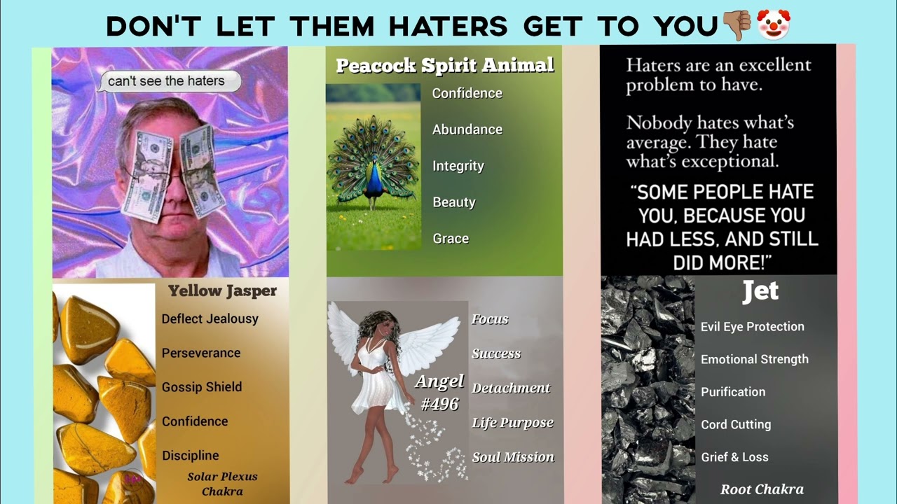 DON'T LET THEM HATERS GET TO YOU👎🏽🤡