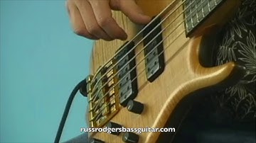 Online Bass lesson on Right Hand Form For 5 String Bass Guitar