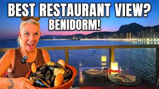 Benidorm - STUNNING CLIFFSIDE RESTAURANT but is the food any good