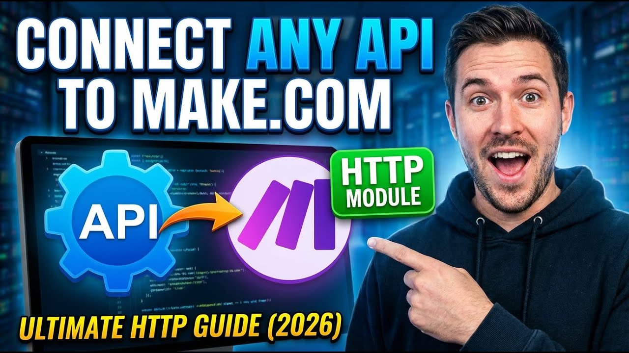 How To Connect Any API to Make.com | Ultimate HTTP Module Guide (2026 ...