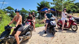 Koh Rong Island scooter adventure. Cambodia visit day 3.