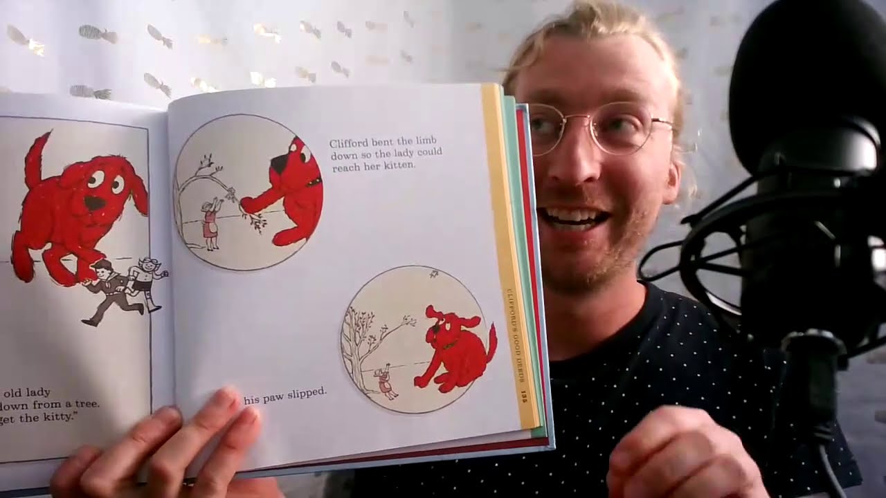 Kids Read Aloud Clifford's Good Deeds by Norman Bridwell YouTube
