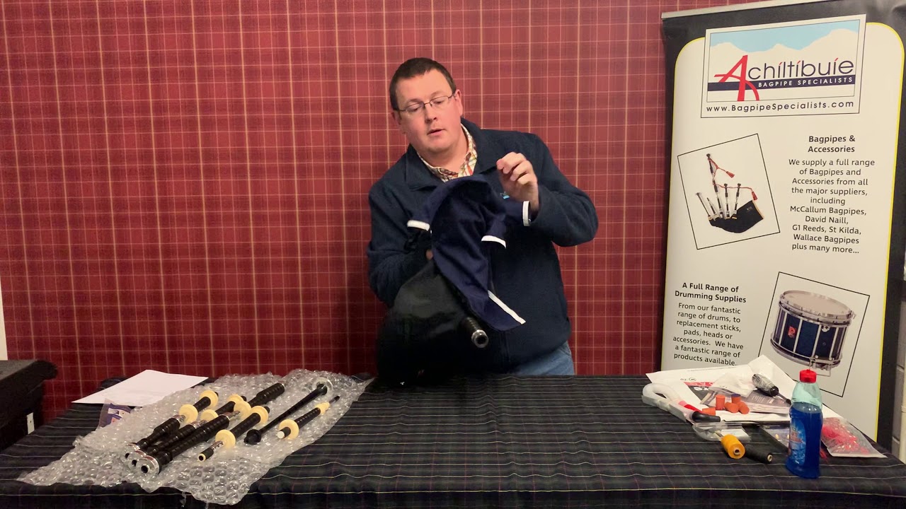 Achiltibuie Bagpipe Specialists - What Fully Set Up Bagpipes Look Like